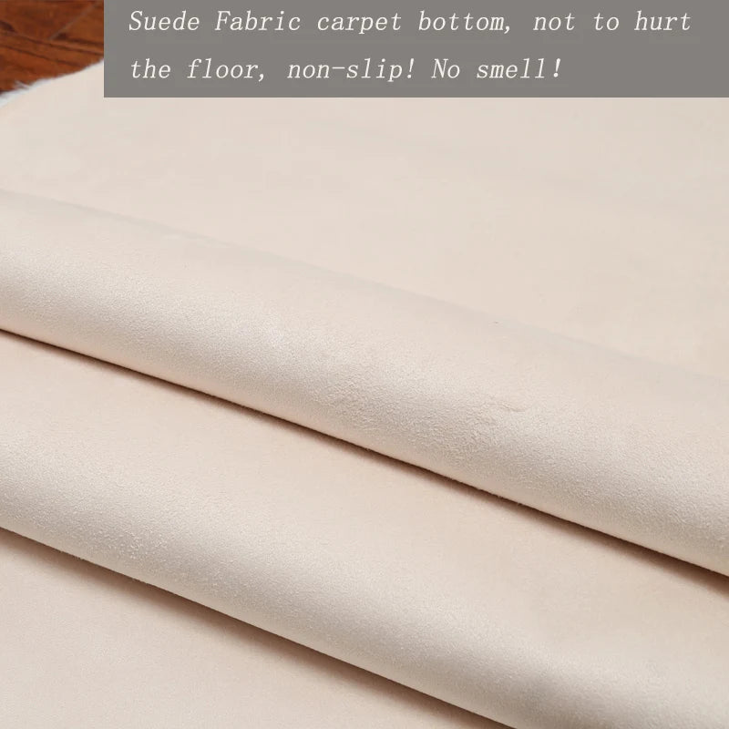 Plush Sheepskin Rugs for Bedroom Soft Carpet Room Long Hair Bedside Mat Floor Hairy White Rugs Living Room Fur Kids Carpets