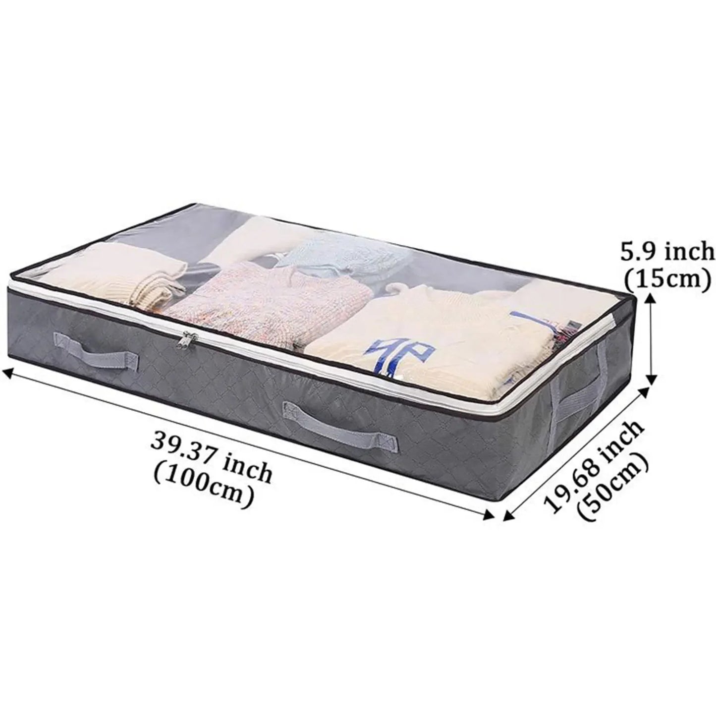 Non-Woven Bags to Store Clothes Blanket Storage Bag Nordic Quilt Bag Clothes Storage Box Under Bed Storage T shirt Organizer