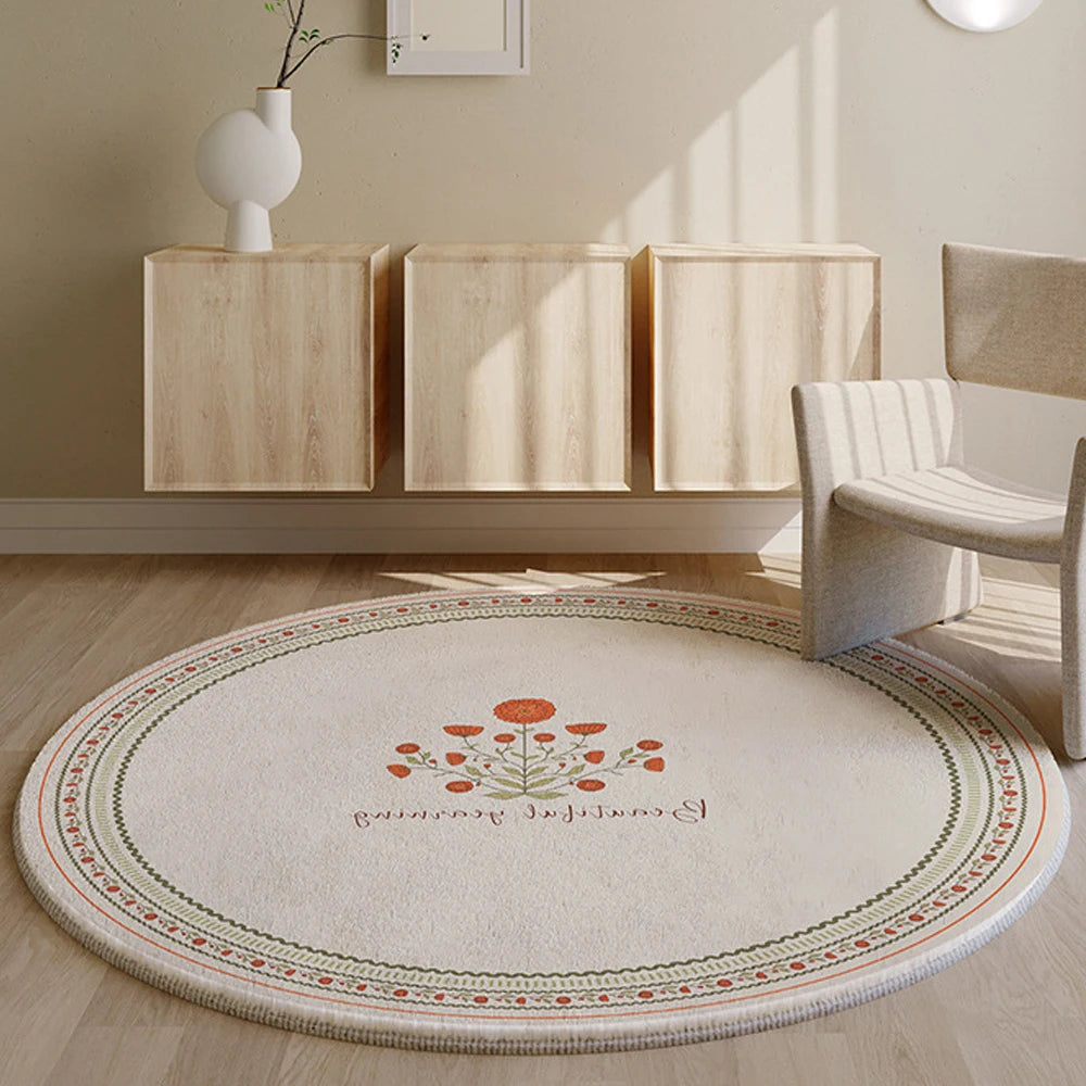 Round Rugs Living Room Rug For Bedroom