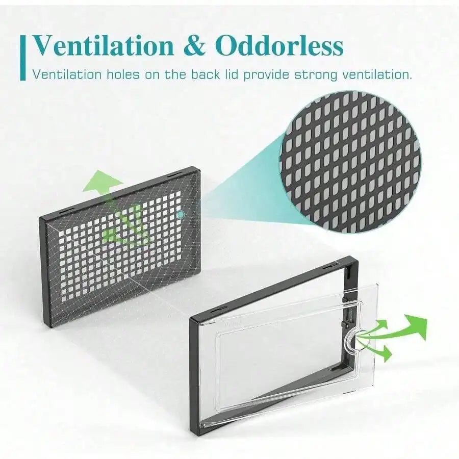 Stackable Transparent Shoe Storage Box - Front Opening Design, With Lid, Convenient To Use, 24pcs Combination