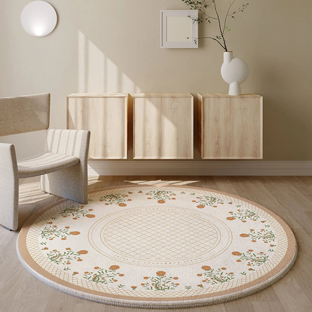 Round Rugs Living Room Rug For Bedroom