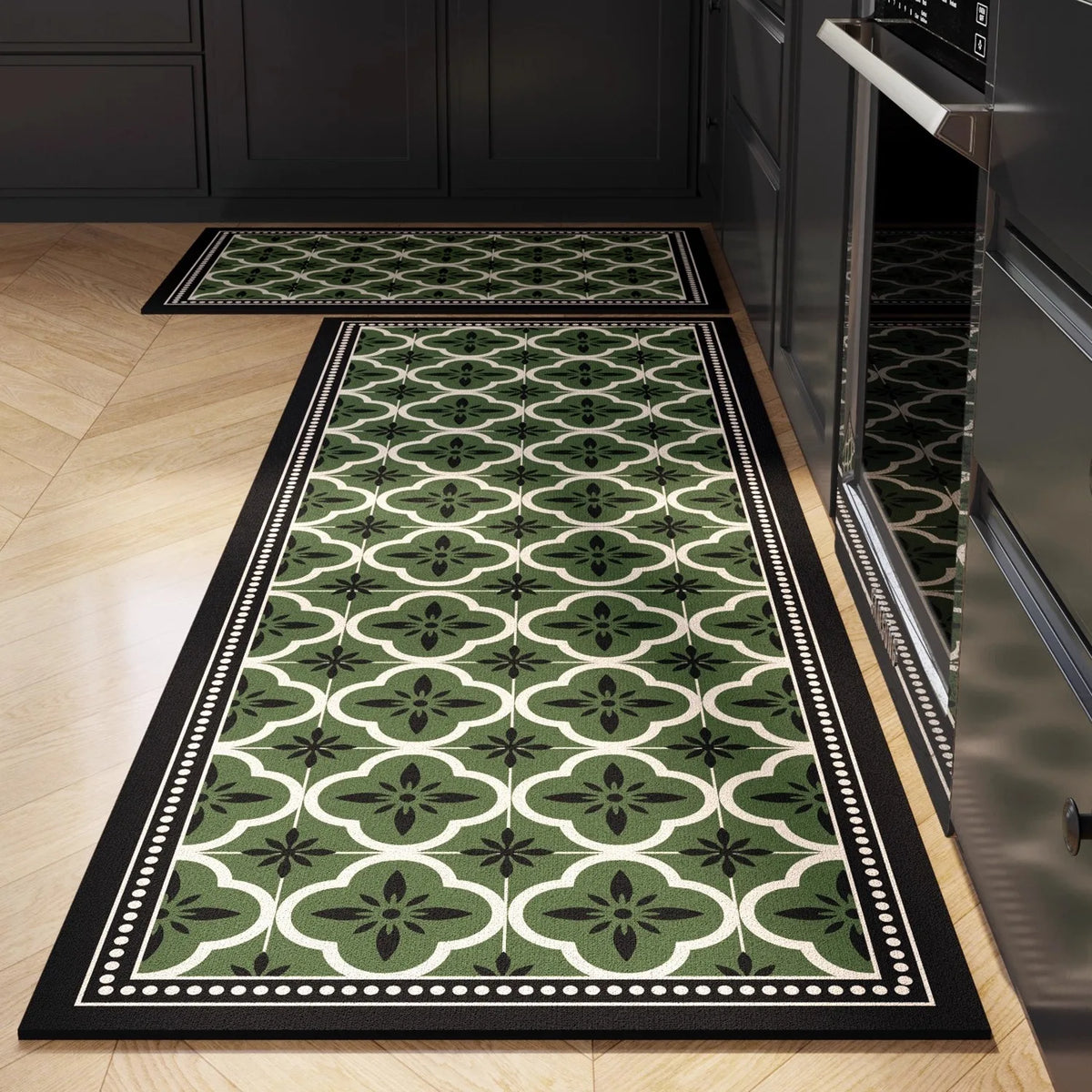 Kitchen Carpet Long Floor Mat Waterproof Rug Non-slip Carpets Pvc Leather Home Decoration Rugs Alfombra De Cocina