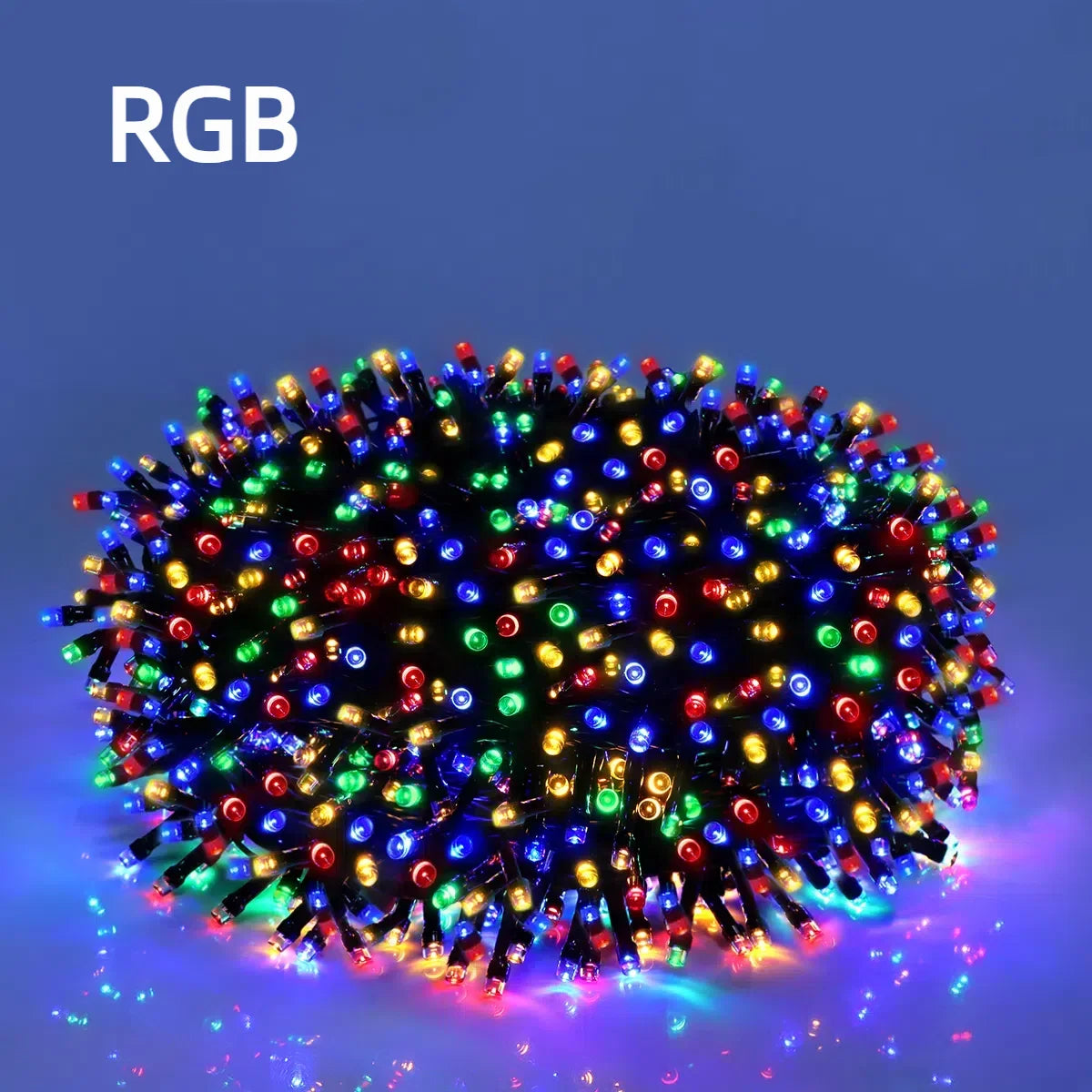 100M 50M LED String Lights Fairy Lamp 8 Modes For Outdoor Yard Garden Lawn Christmas Halloween Wedding New Year Festival Decor