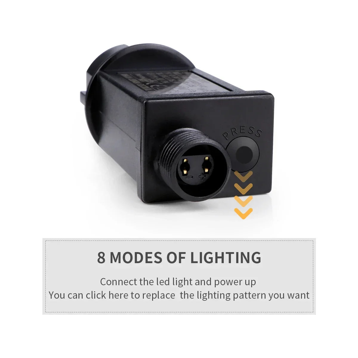 100M 50M LED String Lights Fairy Lamp 8 Modes For Outdoor Yard Garden Lawn Christmas Halloween Wedding New Year Festival Decor