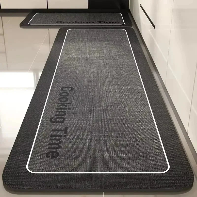 Rug for Kitchen Waterproof Floor Mat Long Carpet Pvc Leather Non-slip Oil-proof Foot Mats Minimalist Home Decoration Rugs