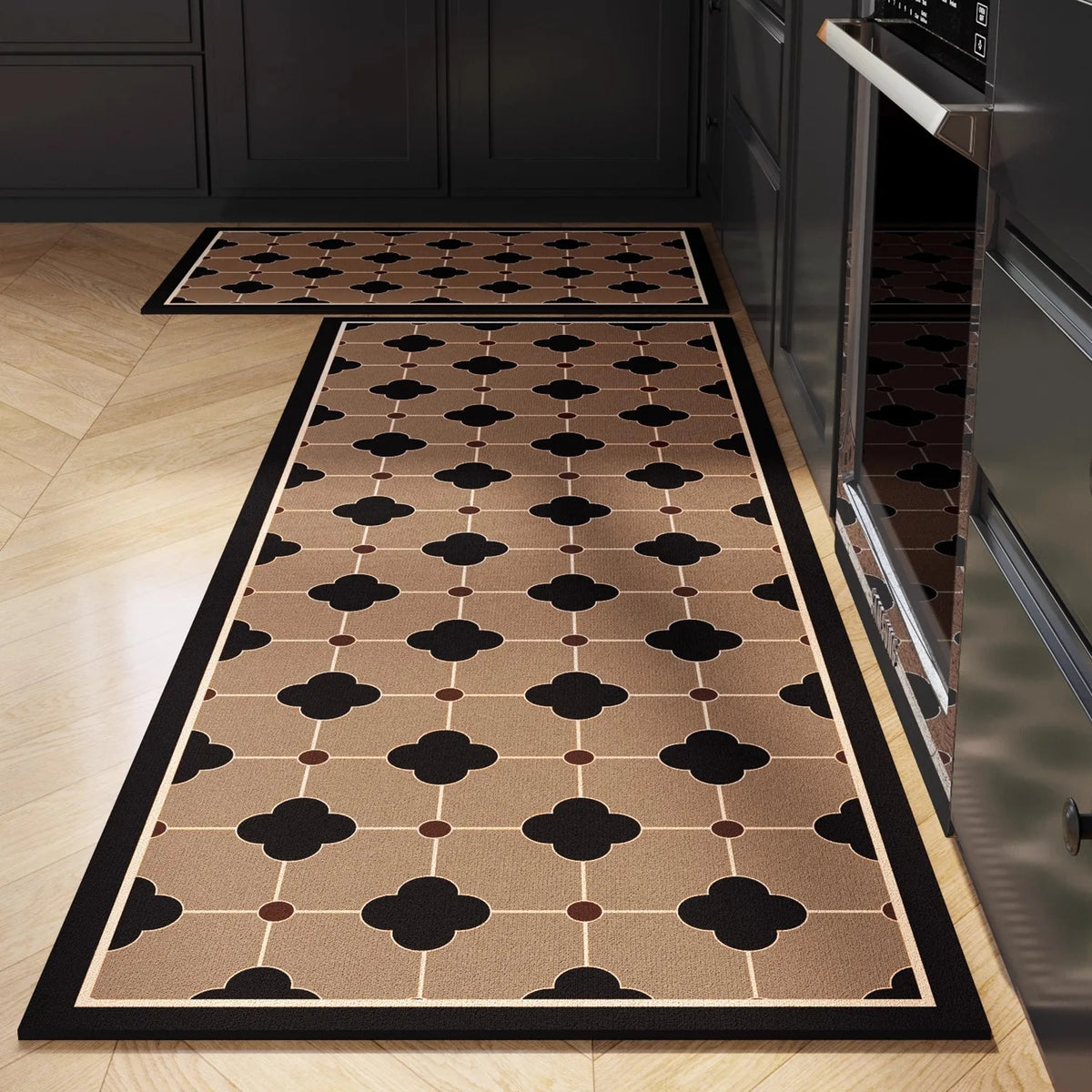 Kitchen Carpet Long Floor Mat Waterproof Rug Non-slip Carpets Pvc Leather Home Decoration Rugs Alfombra De Cocina