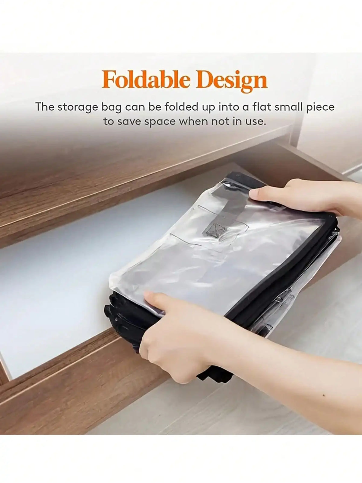 Clear Blanket Storage Bags with Zipper, Plastic Storage Bags for Closet Clothes Comforter Toys Sweaters Bedding, Bed Organizers