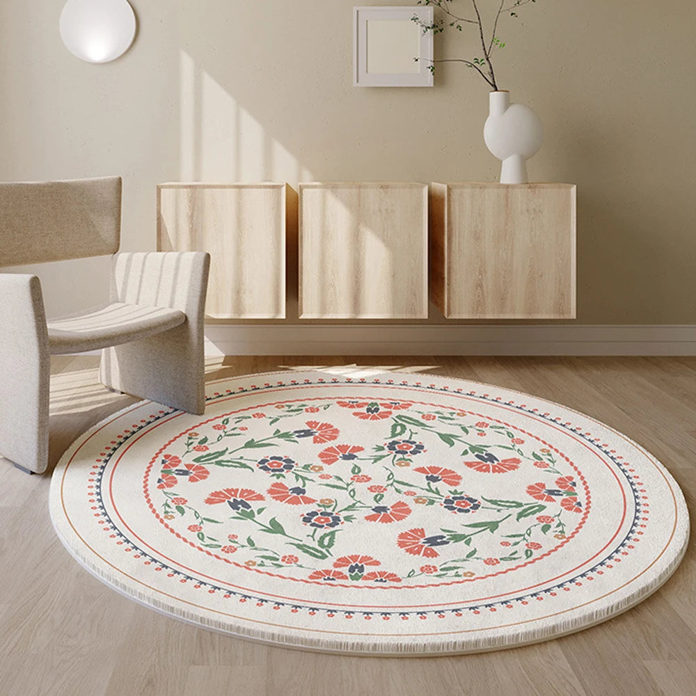 Round Rugs Living Room Rug For Bedroom