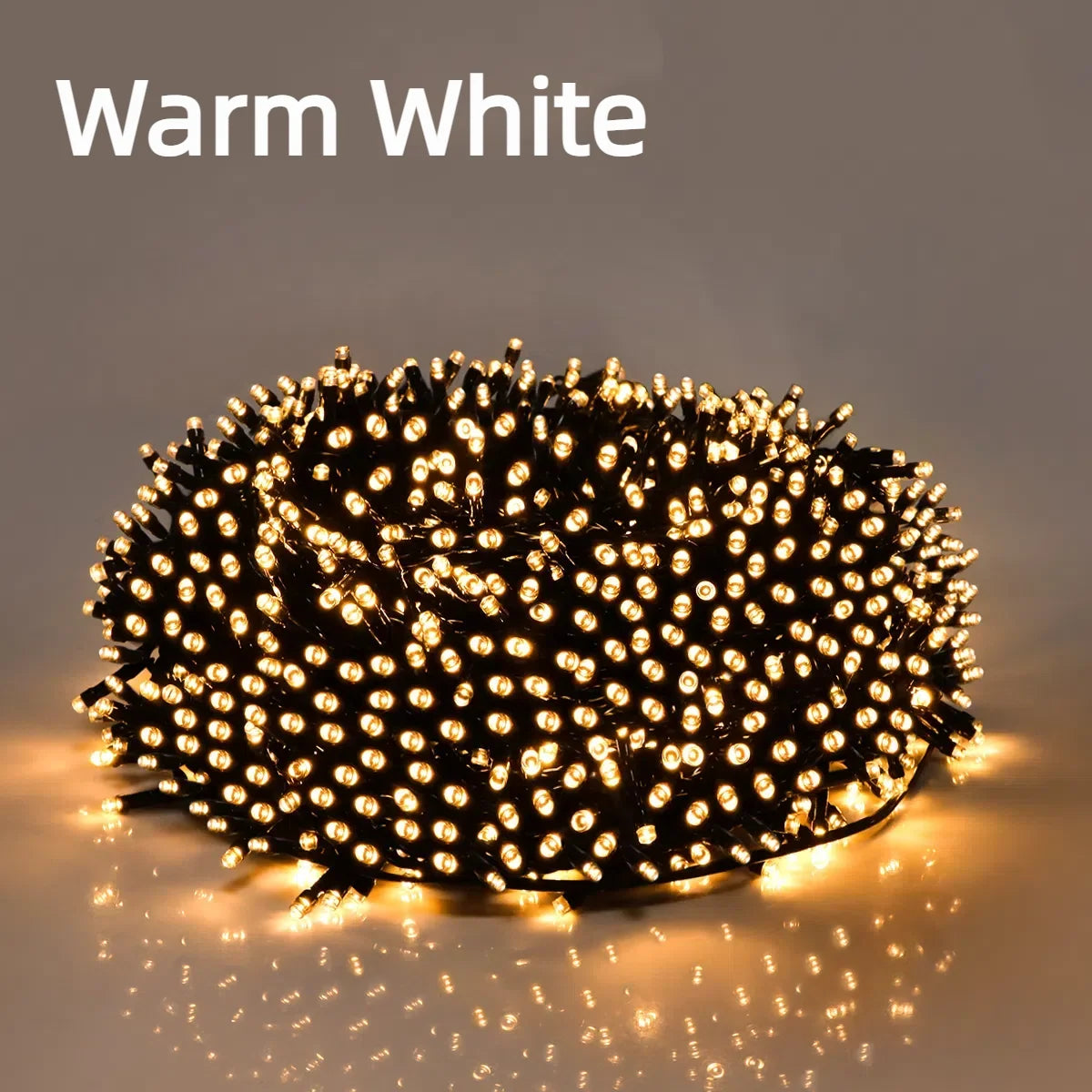 100M 50M LED String Lights Fairy Lamp 8 Modes For Outdoor Yard Garden Lawn Christmas Halloween Wedding New Year Festival Decor