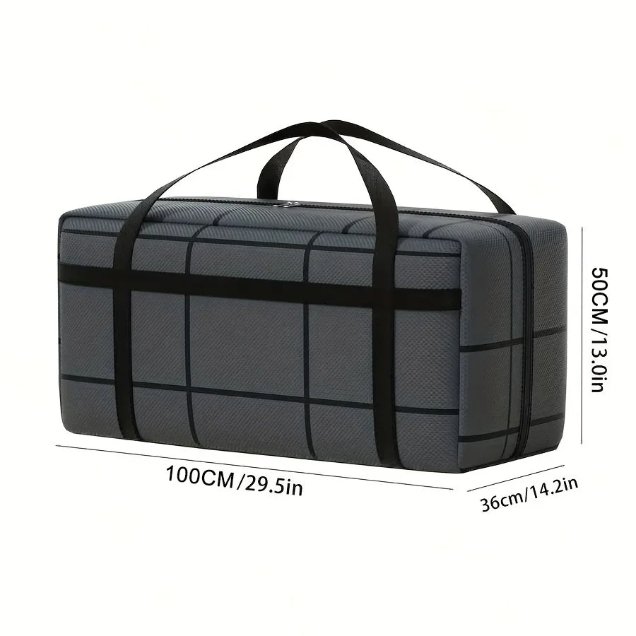 Large Capacity Waterproof Moving Luggage Bag Extra Foldable Luggage Travel Bag Folding Dustproof Clothing Organizer Storage Bags